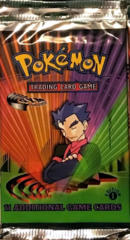 Pokemon Gym Challenge 1st Edition Booster Pack - Koga Artwork